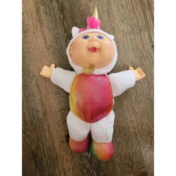 Cabbage Patch Kids Cuties Doll Unicorn‎ Rainbow 9" #8 - Picture 1 of 3